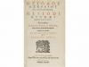 1634-1667. LIBRO. (CLÁSICOS). SALLUSTIUS, S.; HESIODI, JOHAN