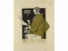 1930 ca. GRABADO. (EX-LIBRIS). LOTE DE 5 EX-LIBRIS GRANDES. 