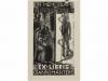 1960 ca. GRABADO. (EX-LIBRIS). ROSSI; ...:. CONJUNTO DE APRO