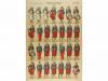 1940 ca. COLECCIONISMO. (MILITARIA). CARPETA CON CENTENARES 