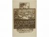 1920 ca. GRABADO. (EX-LIBRIS). CASALS Y VERNIS; TRIADO; RENA