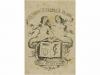 1920 ca. GRABADO. (EX-LIBRIS). CASALS Y VERNIS; JULIBERT; D'