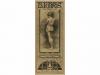 1910 ca. GRABADO. (EX-LIBRIS). CORNET; CASALS Y VERNIS; D'IV