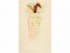 1900 ca. POSTALES. KIRCHNER:. MODERNE MÄDCHEN. Serie de 6 ca