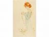 1900 ca. POSTALES. KIRCHNER:. MODERNE MÄDCHEN. Serie de 6 ca