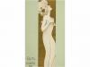 1900 ca. POSTALES. KIRCHNER:. DEMI VIERGE. Serie de 6 cartas