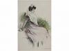 1900 ca. POSTALES. CASAS, RAMON:. MANOLAS. Serie de 10 carta