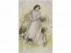 1900 ca. POSTALES. CASAS, RAMON:. REVEUSES. Serie de 5 carta