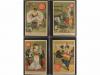 1900 ca. POSTALES. (COLECCIONISMO). CONJUNTO DE 243 CROMOS Y
