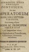 1654. LIBRO. (HISTORIA). BUCELIN, GABRIEL:. NUCLEUS INSIGNI 