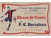 1917. CARTEL. PAL:. F. C. BARCELONA. GRANS PARTITS INTERNACI