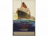 1920 ca. CARTEL. CUNARD TO U.S.A. THE FASTEST OCEAN SERVICE 