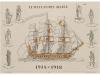 1914-1918. CARTEL. LE BATEAU DES ALLIES 1914-1918. Litografí