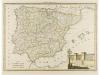 1812. MAPA. CHAMOUIN, JEAN BAPTISTE MARIE:. COJUNTO DE 5 MAP
