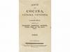 [1807]. LIBRO. (COCINA). MARTINEZ MONTIÑO, FRANCISCO:. ARTE