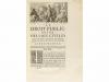 1697. LIBRO. (DERECHO). [DOMAT:]. LE DROIT PUBLIC SUITE DES 
