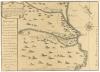 1720 ca. MAPA. (BATALLA DEL TER). [PLACIDE DE SAINTE-HELENE: