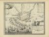 1715 ca. GRABADO. (TARRAGONA). BEAULIEU:. PLAN DE LA VILLE E