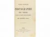 1852. LIBRO. (FOTOGRAFÍA). COUPPIER, JULES:. TRAITÉ PRATIQUE