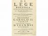 1678. LIBRO. (DERECHO-POLÍTICA). GONZALEZ DE SALCEDO, PETRI: