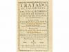 1642. LIBRO. (BIBLIOFILIA). QUIÑONES, JUAN DE:. TRATADO DE F