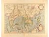 1610 ca. MAPA. (INDIA). [HONDIUS; MERCATOR]:. INDIA ORIENTA