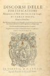 1589. LIBRO. (POLIORCÉTICA). THETI, CARLO:. DISCORSI DELLE F