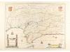 1640 ca. MAPA. (ANDALUCIA). [IANSSONIUS, IOANNEM:]. ANDALUZI