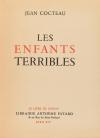 1951. LIBRO. (LITERATURA). COCTEAU, JEAN:. LES ENFANTS TERRI