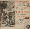 1695. LIBRO. (LITERATURA). L'HISTOIRE ET LES AMOURS DU DUC D