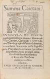 1539. LIBRO. (HUMANIDADES). CAIETANI, THOMAE DE VIO:. SUMMA 
