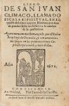 1612. LIBRO. (HUMANIDADES). SAN JUAN CLIMACO [GRANADA, FRAY 