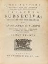 1759-1765. LIBRO. (CIENCIAS). BASTERI, JACOBI:. OPUSCULA SUB