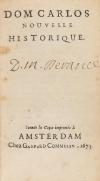 1673. LIBRO. (LITERATURA HISTÓRICA). [SAINT-REAL, CESAR VICH