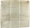 1505. MANUSCRITO. (PERGAMINO-VIC). ESTABLECIMIENTO DE UN PED