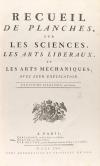 1765. LIBRO. (CIENCIAS-GRABADOS). RECUEIL DE PLANCHES, SUR L