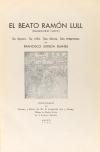 1934. LIBRO. (LULIANA). SUREDA BLANES, FRANCISCO:. EL BEATO 