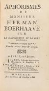 1745. LIBRO. (LITERATURA-FILOSOFÍA). BOERHAAVE, HERMAN:. APH