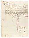 1603. MANUSCRITO. (FIRMA REAL-IBIZA). CARTA MANUSCRITA CON L