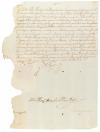1665. MANUSCRITO. (FIRMA REAL-BANDOLERISMO). CARTA DE LAS RE