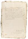 1784-1830. MANUSCRITO. (MARESME). ÁPOCA Y DEFINICIÓN A FAVOR