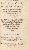 1575. LIBRO. (MILITARIA). URREA, HIERONIMO:. DIALOGO DE LA V