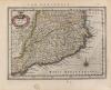 1632. MAPA. (CATALUNYA). [KÄR:]. VON CATALONIA. Mapa calcogr