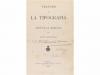 1884. LIBRO. (BIBLIOFILIA). GIRÁLDEZ, JOSÉ:. TRATADO DE LA T