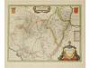 1635. MAPA. (ARAGÓN-NAVARRA). BLAEU:. ARAGONIA ET NAVARRA. M