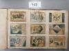 1880-1900. COLECCIONISMO. (CROMOS). LOTE DE 3 ÁLBUMES REPLET