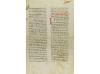s. XV. MANUSCRITO. (CATALÁN). DOS HOJAS MANUSCRITAS A DOS CO