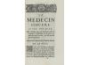 1691. LIBRO. (MEDICINA). HAYE, M. DE LA:. LE MEDECIN SINCERE