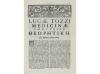 1736. LIBRO. (MEDICINA). TOZZI, LUCAE:. OPERA OMNIA. Venetii
