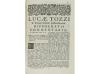 1736. LIBRO. (MEDICINA). TOZZI, LUCAE:. OPERA OMNIA. Venetii